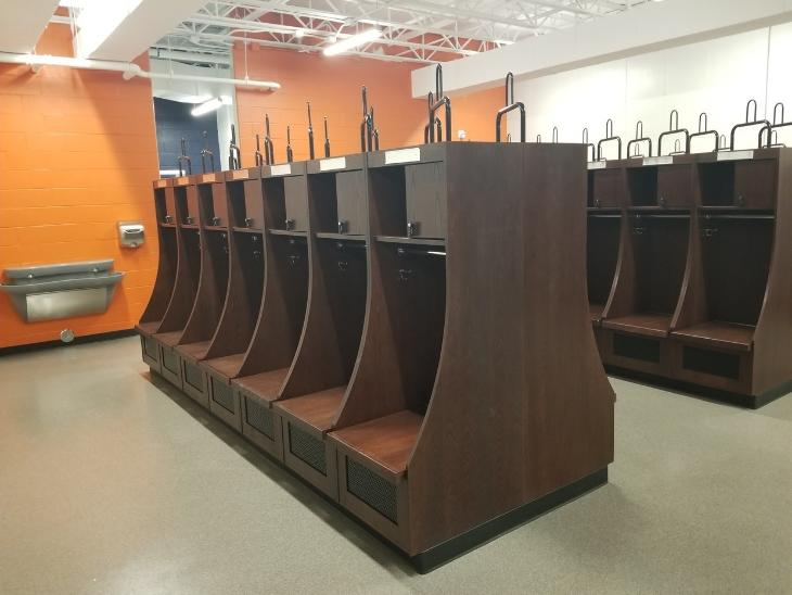 Open Front Lockers