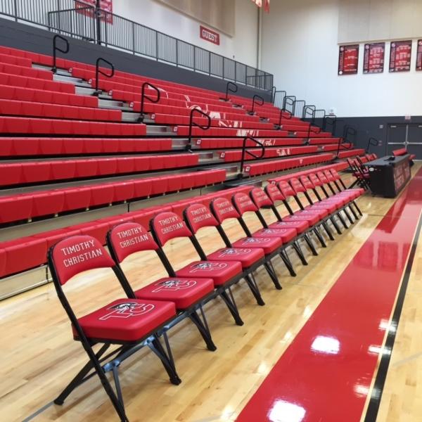 sports chairs for bleachers