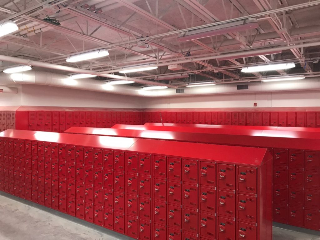 athletic lockers, team lockers, lockers