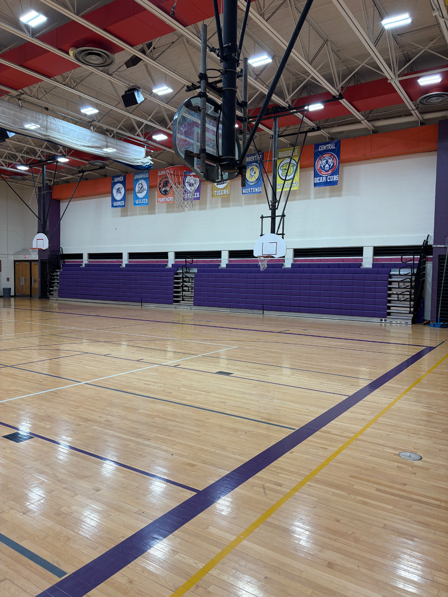 Eisenhower Middle School  Bleacher Upgrade Company