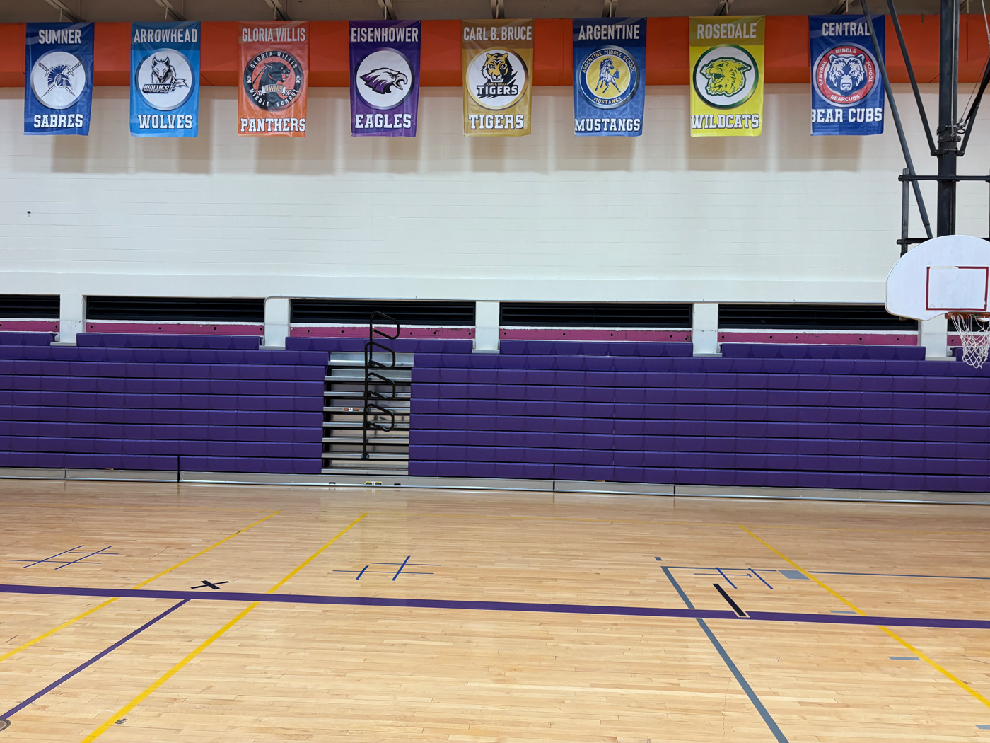 Featured Project: United Township High School Telescopic Bleacher Installation Contractor