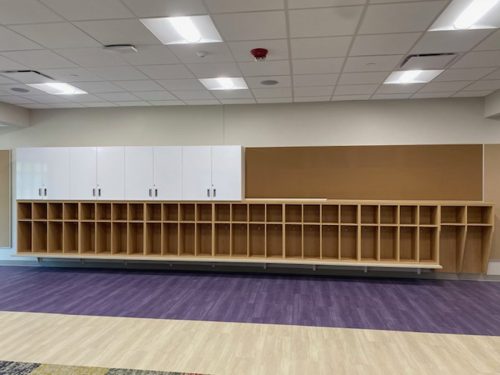 Casework & Architectural Woodwork at Ravinia Elementary School in Highland Park, Illinois