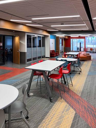 Lockers, Cafeteria & Educational Seating & Surfaces, Sunnyside Intermediate & Mac‌A‌rthur Middle School Campus in Berkeley, IL