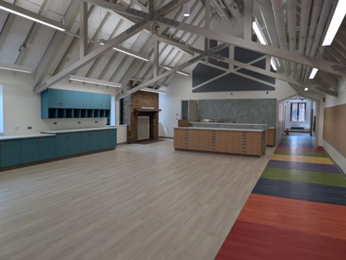 Casework & Architectural Woodwork at Ravinia Elementary School in Highland Park, Illinois